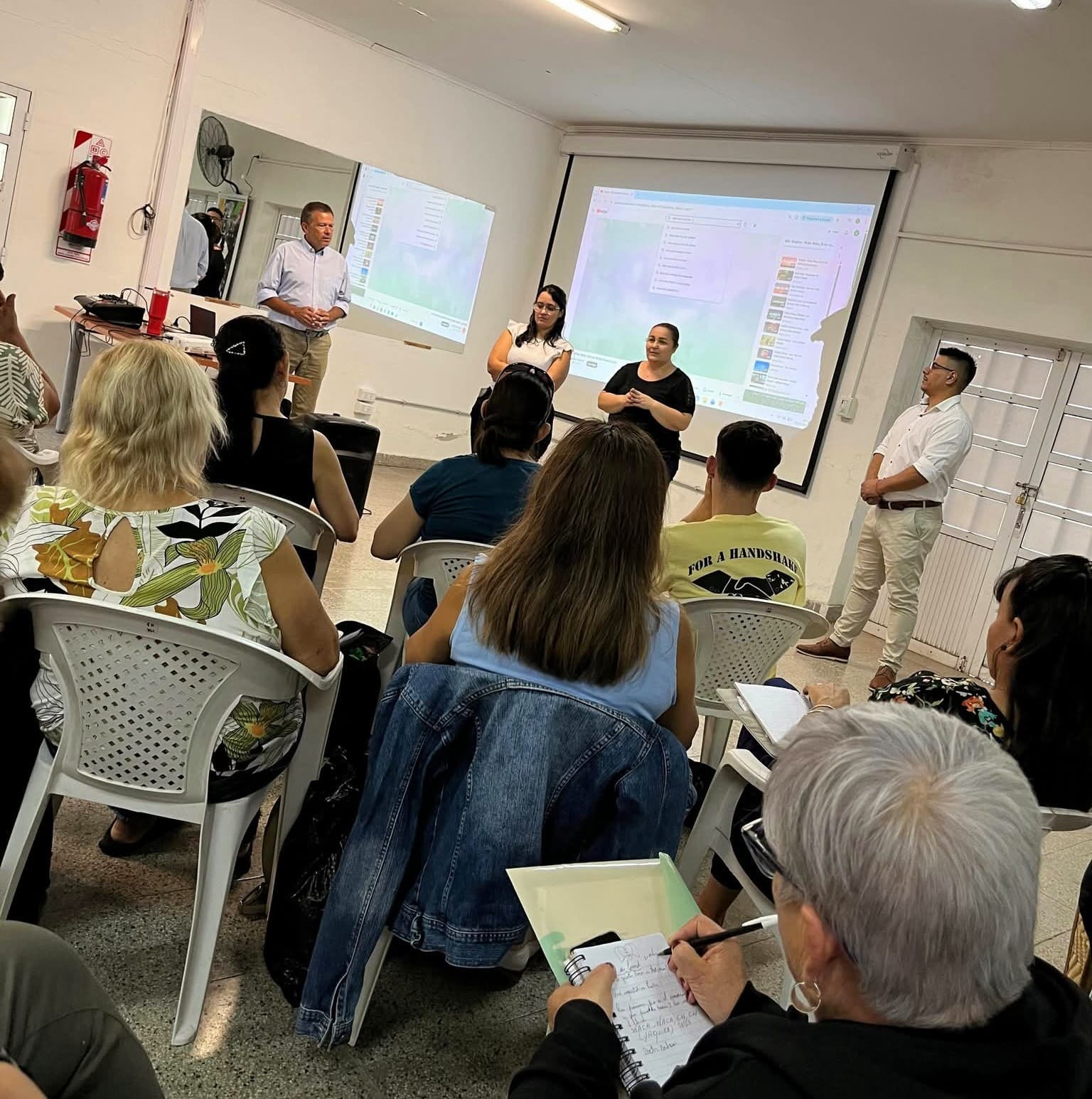 Capacitan a coordinadores de personas mayores del norte entrerriano